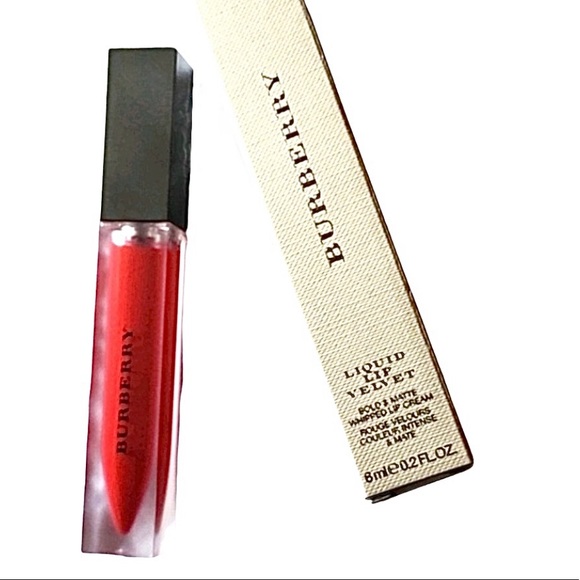 Sale NIB Burberry Military Red Liquid Velvet Lipstick - Picture 9 of 13